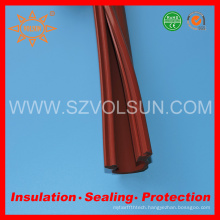 High Voltage Red Silicone rubber overhead line cover